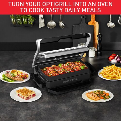 Optigrill XL Pöytägrilli Ruostumatonta Terästä Leivonta