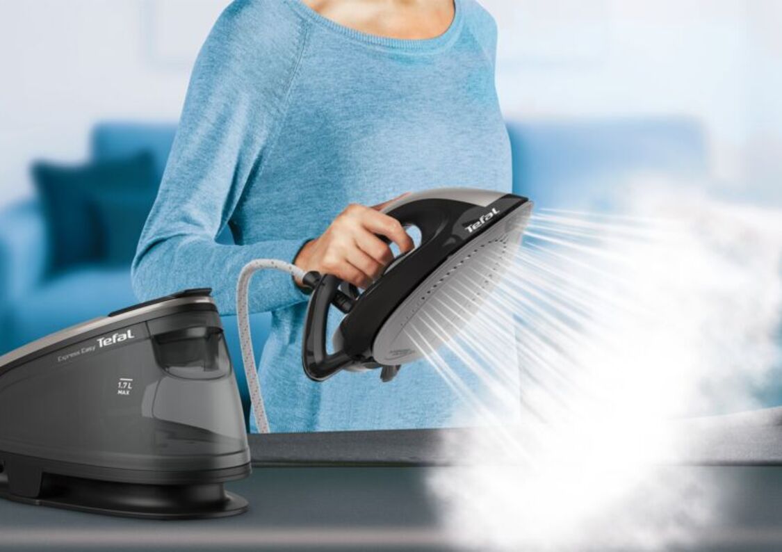 Säästä aikaa ja helpota silitystä TEFAL-höyrysilityskeskuksen avulla 