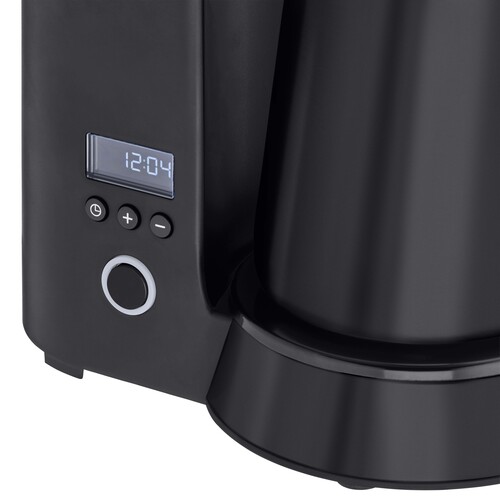 KitchenMinis kahvinkeitin termoskannulla 1–5 kupille, musta 