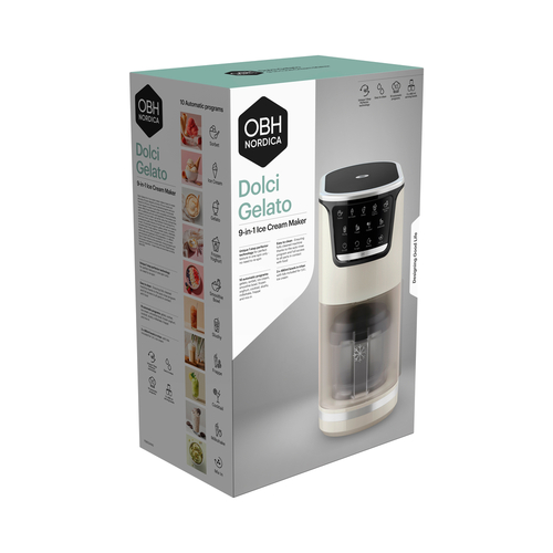 Dolci Gelato, 9-in-1-jäätelökone 