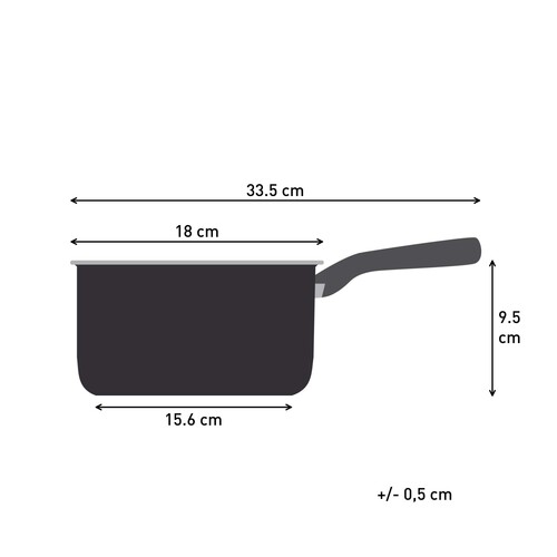Nordica Kattila 16 cm kannellinen 1,7 l 