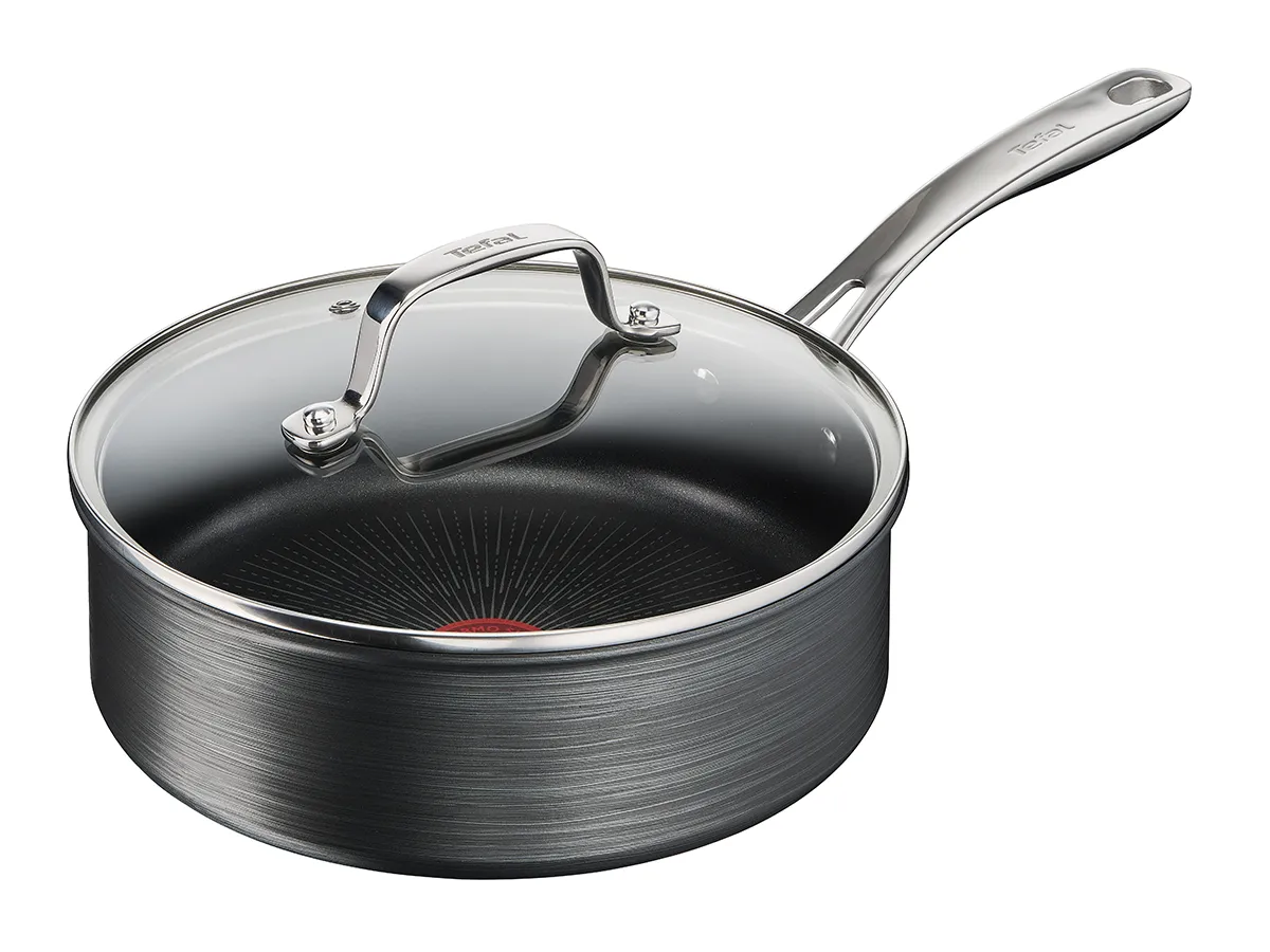 TEFAL Unlimited Premium Syvä Paistokasari 24 cm kannellinen G2563202