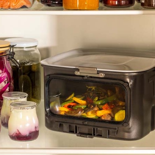 Easy Fry Silence Vision 7 l musta – air fryer