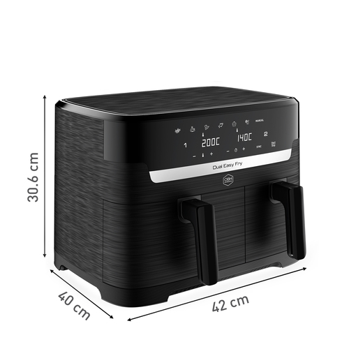 Dual Easy Fry – ilmafriteerauskeitin – 8,3 l