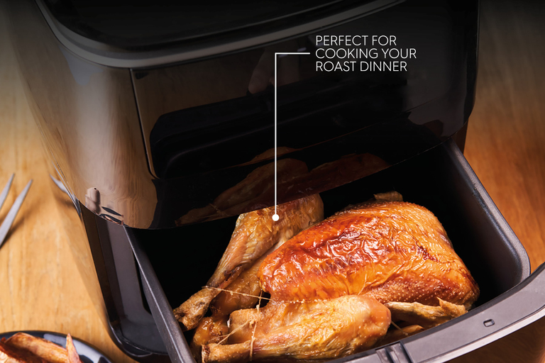 XXL-kapasiteetti 6,5 L – voit valmistaa jopa 8 annosta