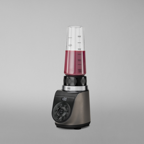 Blend Up Blender Warm Grey - 0,7L mukaan otettava pullo