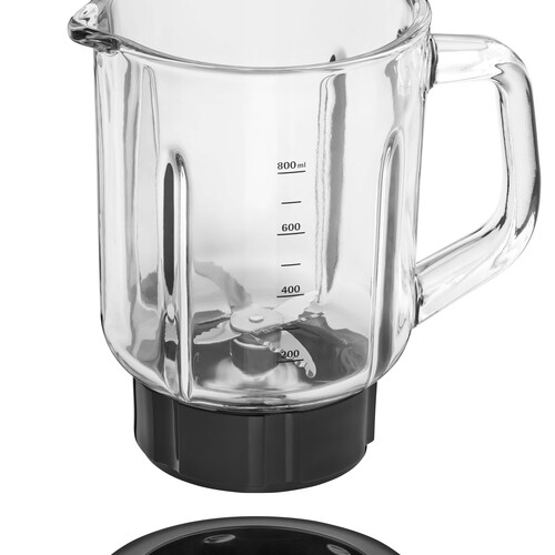 KitchenMinis  tehosekoitin, 0,8 L, 6 terää, 400 W, musta 