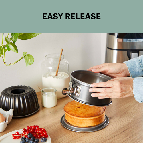 Easy Fry irtopohjavuoka ja sokerikakkuvuoka