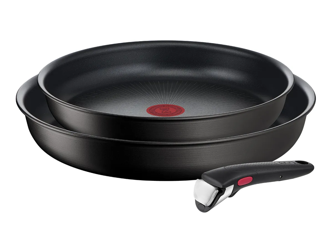 TEFAL Ingenio Unlimited Paistinpannu 3 osaa Musta 24 ja 28 cm L7638942