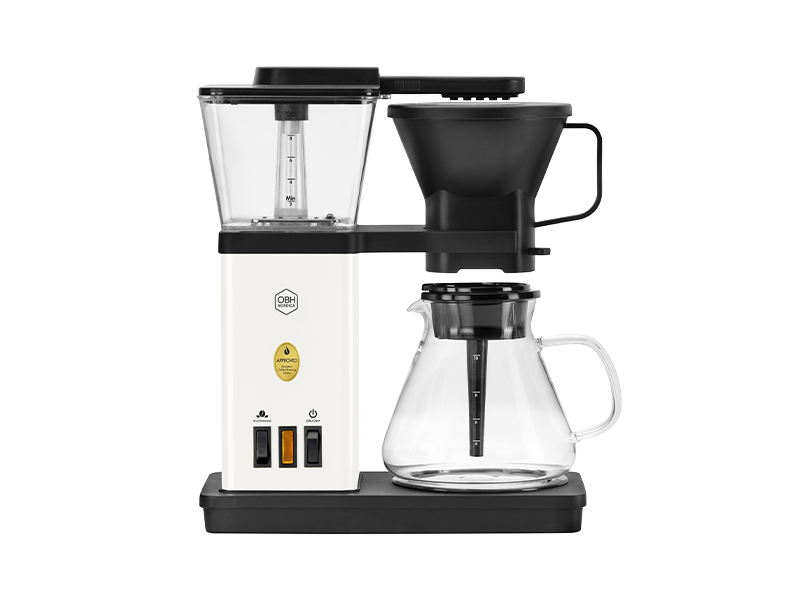 Blooming Kahvinkeitin Valkoinen 10 Kupillista