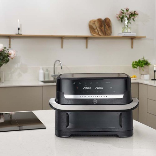 Flex Dual Easy Fry 9 l musta – air fryer