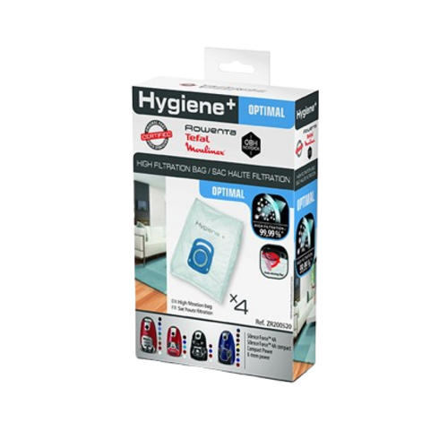 Hygiene+ Optimal -pölypussit, 4 kpl