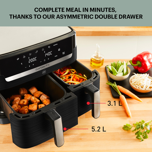 Dual Easy Fry – ilmafriteerauskeitin – 8,3 l