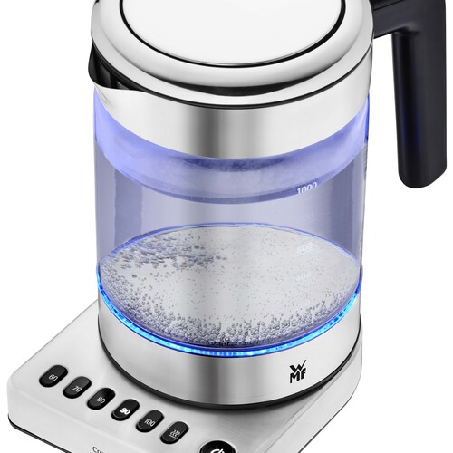 KitchenMinis  vedenkeitin Vario lasia 1,0 L, lämpötila-asetuksilla 