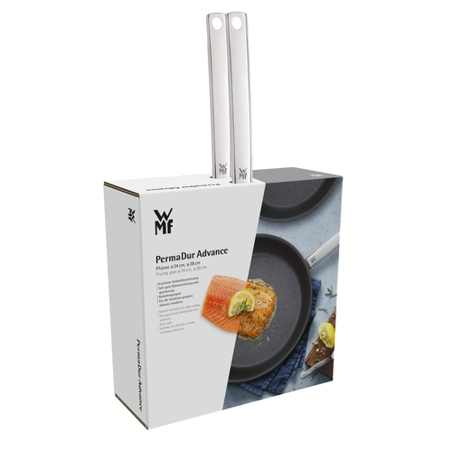 PermaDur Advance paistinpannut, 2-setti, 24/28 cm, tarttumaton, teräspohja