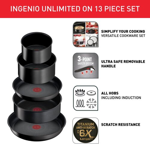 Ingenio Unlimited ON Pannu- ja kasarisetti 13 osaa