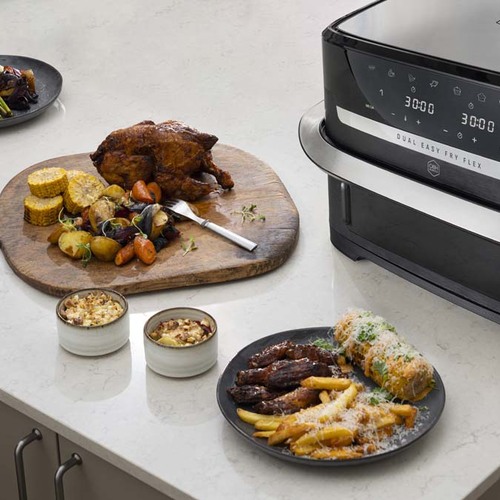 Flex Dual Easy Fry 9 l musta – air fryer