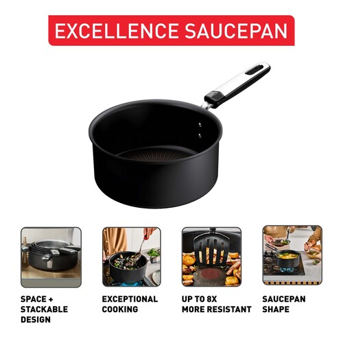 Excellence-kasari 18 cm kannella tai ilman kantta