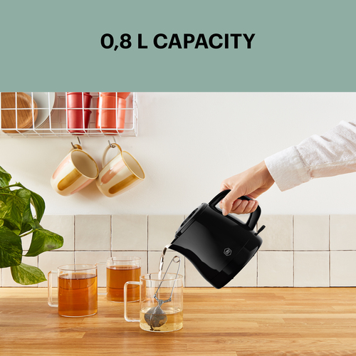 Monaco kettle Black 0,8L