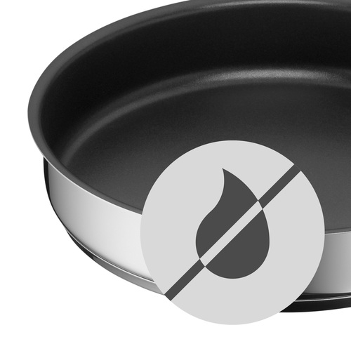 Mini paistinpannu 18 cm Non-Stick-pinnoite, Ruostumatonta terästä 