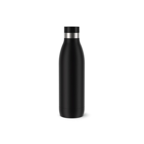 Bludrop Basic Vesipullo ruostumatonta terästä 0,7 l Musta 