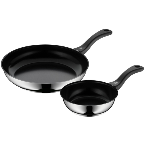 Paistinpannusetti 2 osaa, 18/28 cm, Keraaminen Non-Stick, teräs 
