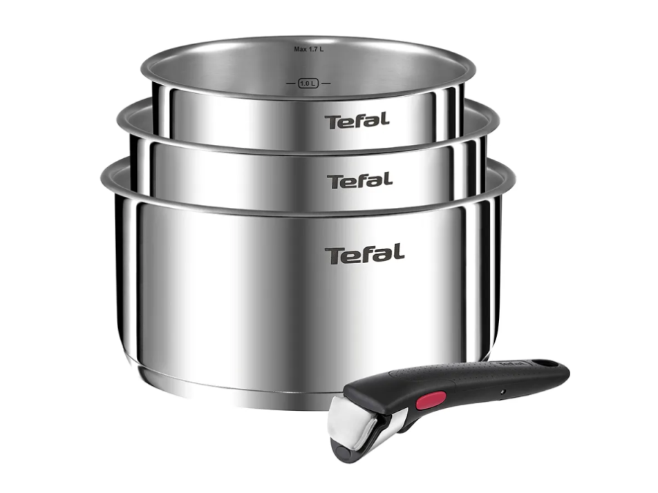 Tefal Ingenio Emotion 4 pcs set Saucepans 16/18/20cm L896S404