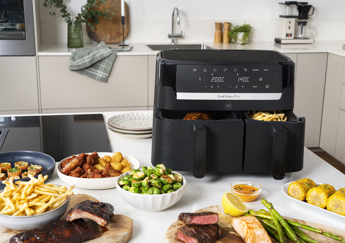 Kuinka suuri airfryer tarvitaan kuuden hengen ruoanlaittoon?