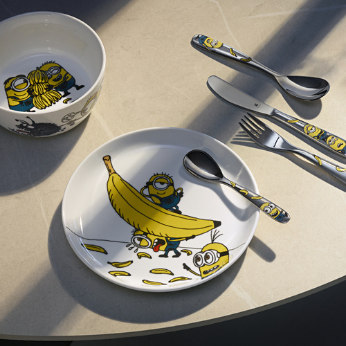 Minions lasten astiasto, 6 osaa, 18/10-teräs, Cromargan® 
