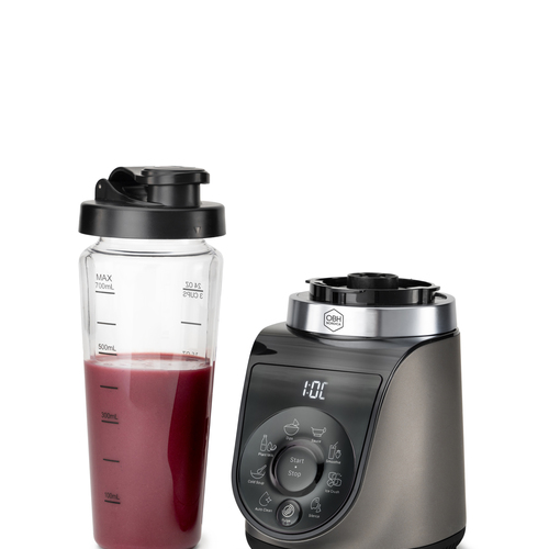 Blend Up Blender Warm Grey - 0,7L mukaan otettava pullo