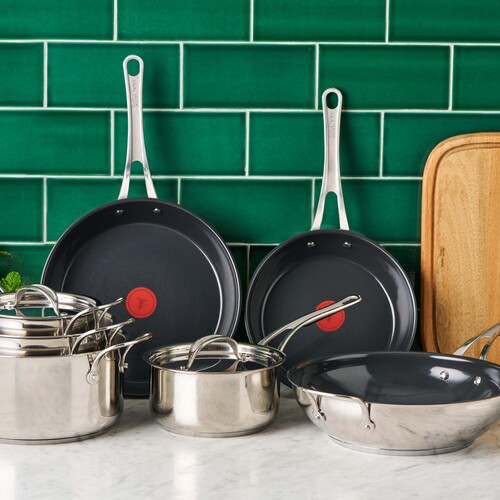 Jamie Oliver Classic Cook SS Ceramic paistokasari 24 cm