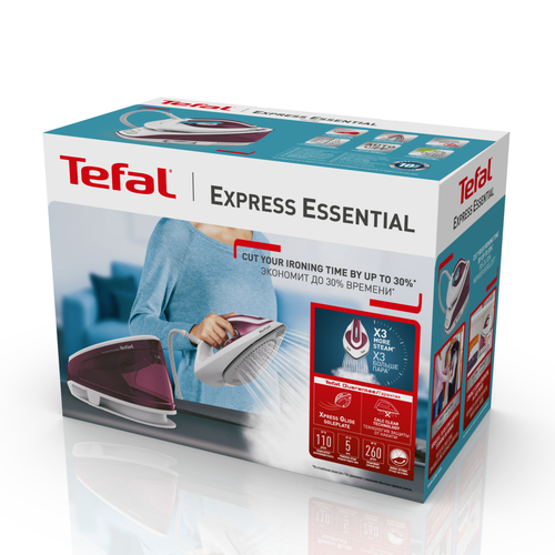 Express Essential Höyrysilityskeskus Violetti 