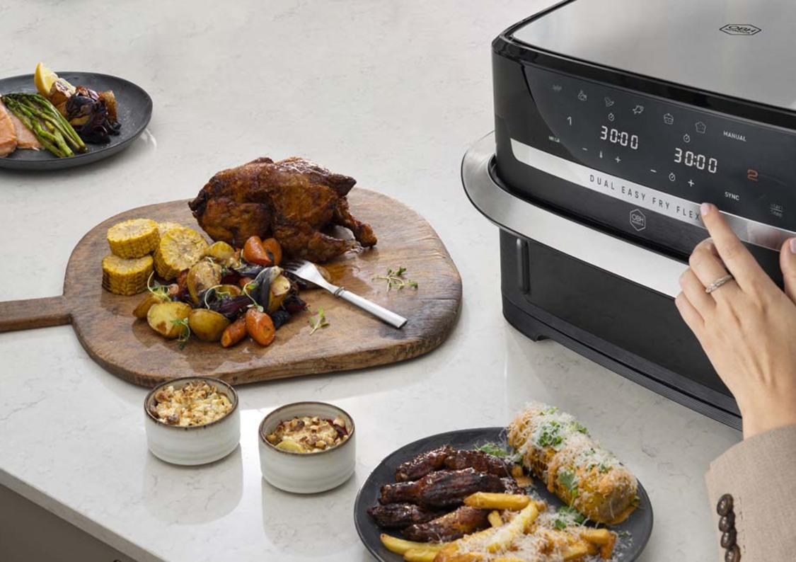 Airfryer voi osittain korvata uunin nopeaa ja jokapäiväistä