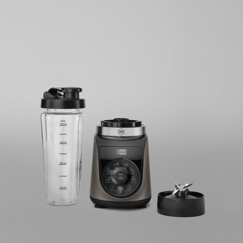 Blend Up Blender Warm Grey - 0,7L mukaan otettava pullo