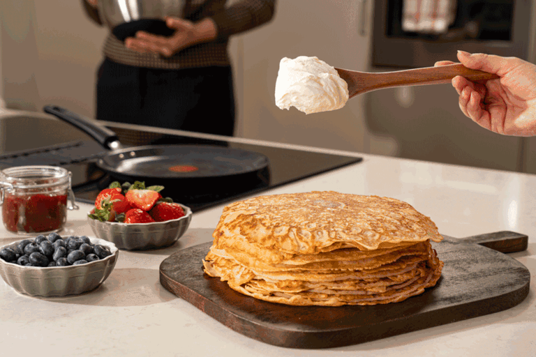 Pannukakkuja jokaiseen makuun.