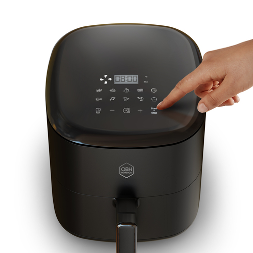 Easy Fry Max 5 L Musta - Digital Touch panel - Air Fryer