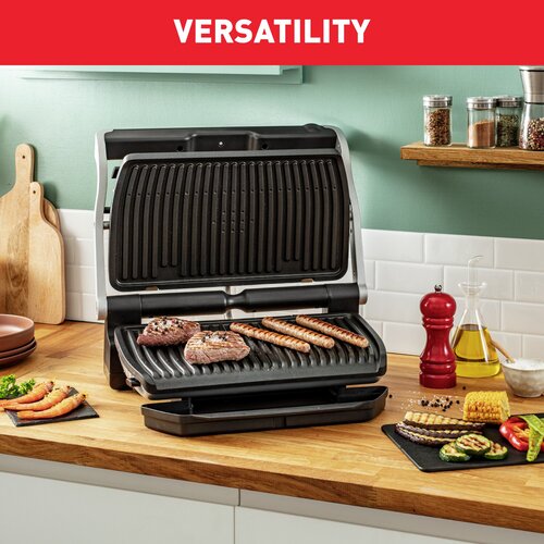 Optigrill XL Pöytägrilli Ruostumatonta Terästä Leivonta