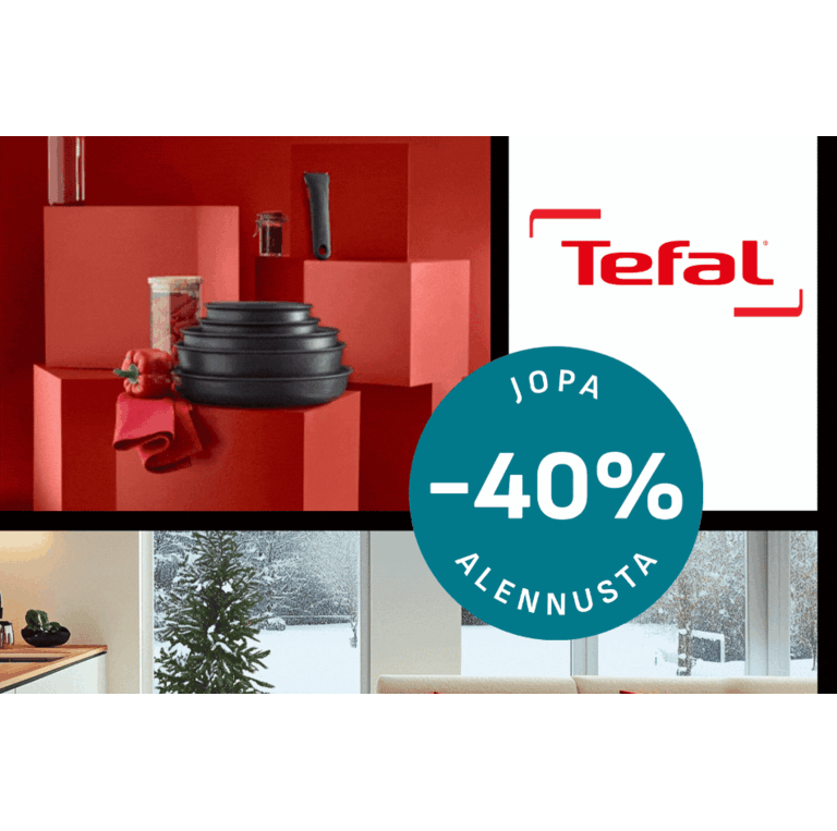 Oletko nähnyt upeat helmikuun tarjoukset Tefalilta?
