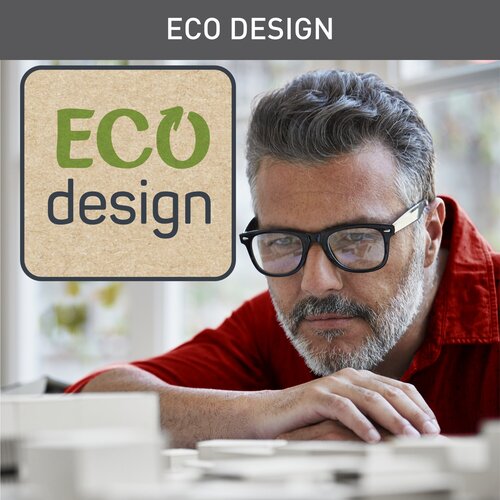 EasyGliss Eco Silitysrauta Kuvioitu Sininen Lichen 