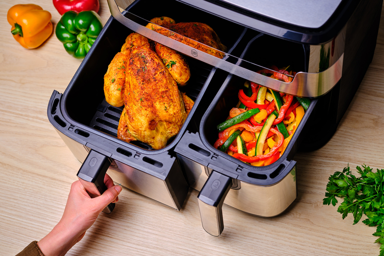 Dual Easy Fry & Grill -air fryerin