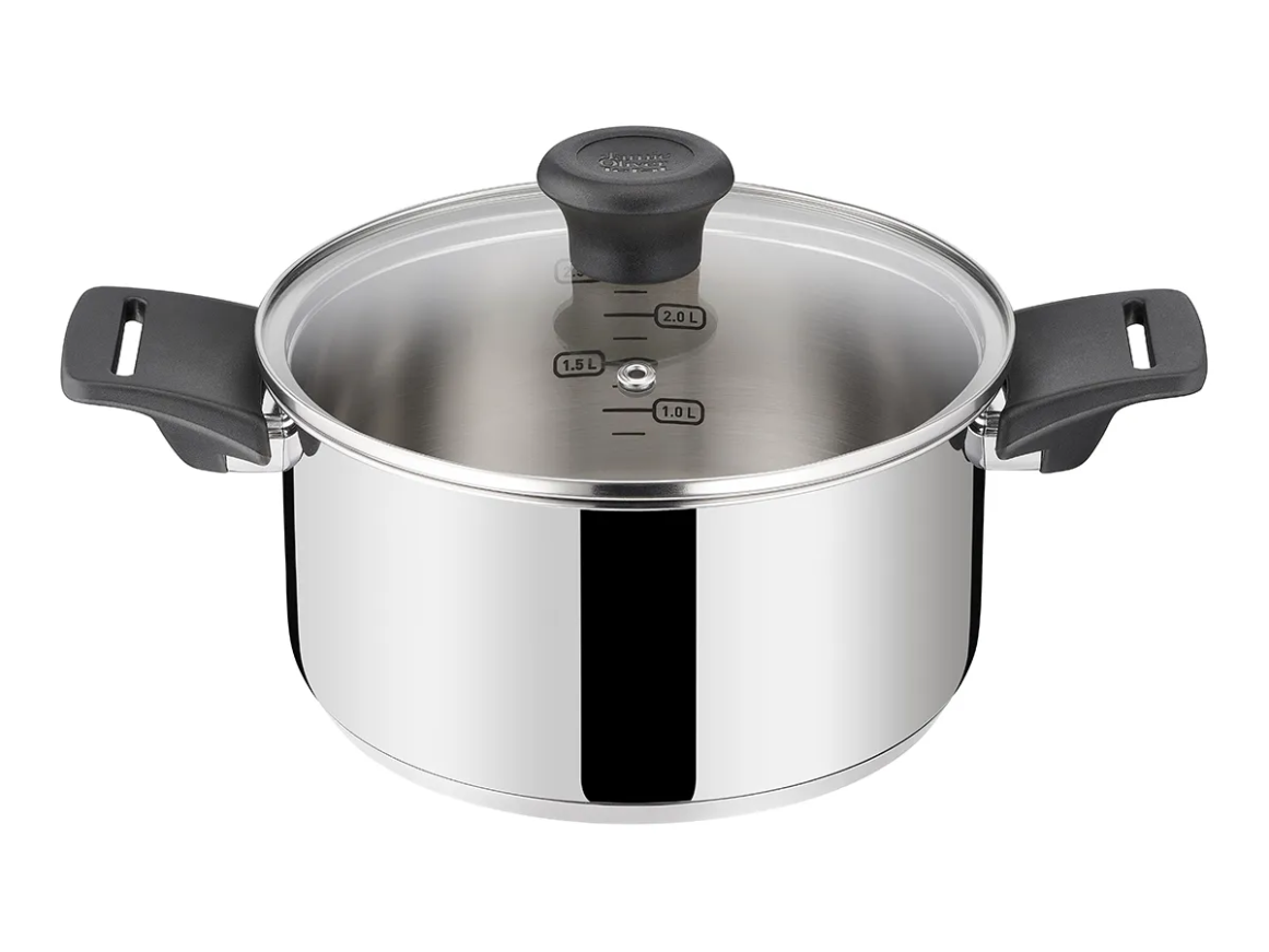 Jamie Oliver TEFAL Everyday Kitchen SS Stewpot 20 cm / 3,1 l. w. lid
