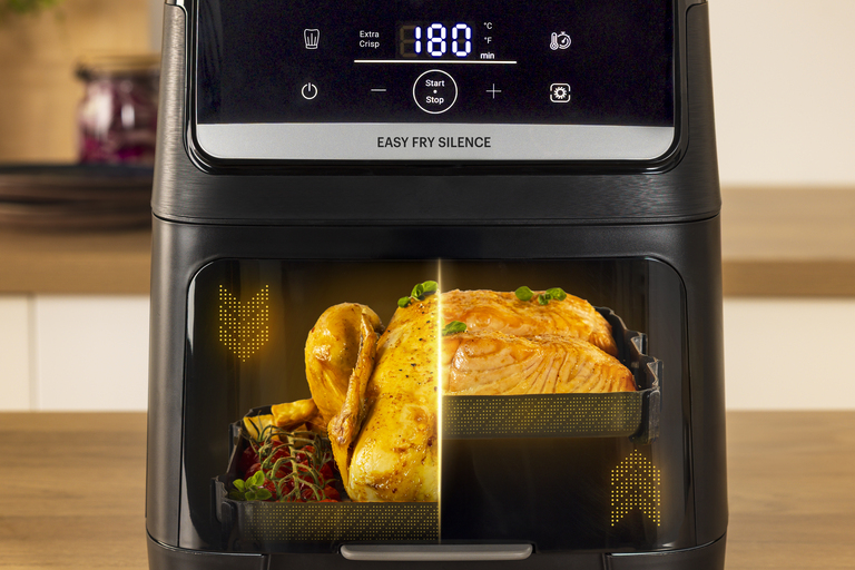 Käytännöllinen ikkuna ja säädettävä säleikkö - 