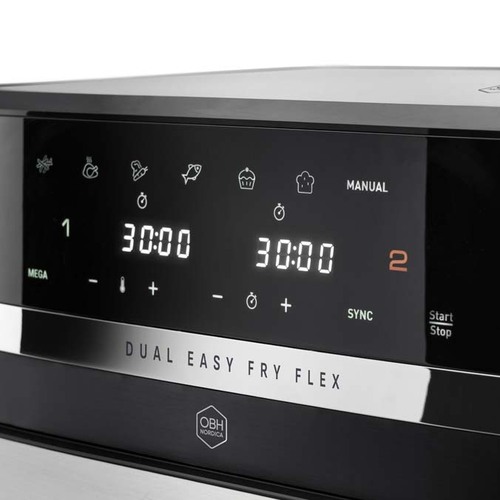 Flex Dual Easy Fry 9 l musta – air fryer
