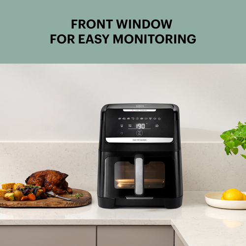 Easy Fry Silence Vision 7 l musta – air fryer