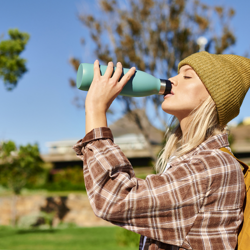 Bludrop Basic Vesipullo ruostumatonta terästä 0,7 l Vihreä 