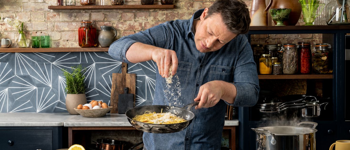 Ammattilaistason ruoanvalmistusta Jamie Oliver