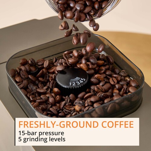 Coffee Crush Experience Chrome, Kahvinkeitin