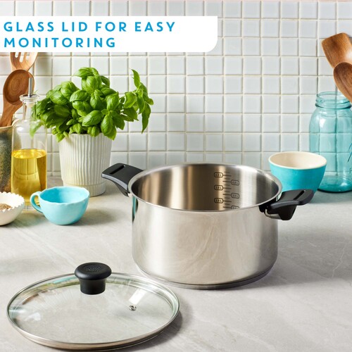 Jamie Oliver Everyday Kitchen SS Stewpot 24 cm 5,4 l. w. lid 