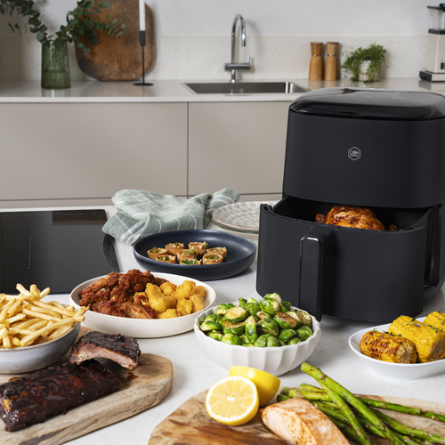 Easy Fry Max 5 L Musta - Digital Touch panel - Air Fryer