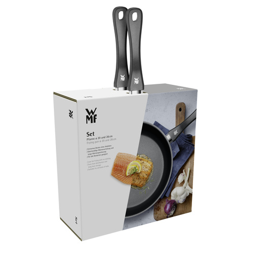 Paistinpannusetti 2 osaa 20/28 cm, Non-Stick-pinnoite teräspohja 